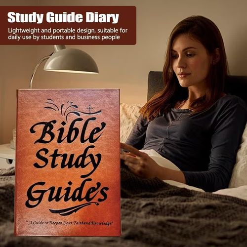 🙏🤩🤩🥰😎66-Page Bible Study Guide & Daily Devotional Journal📖