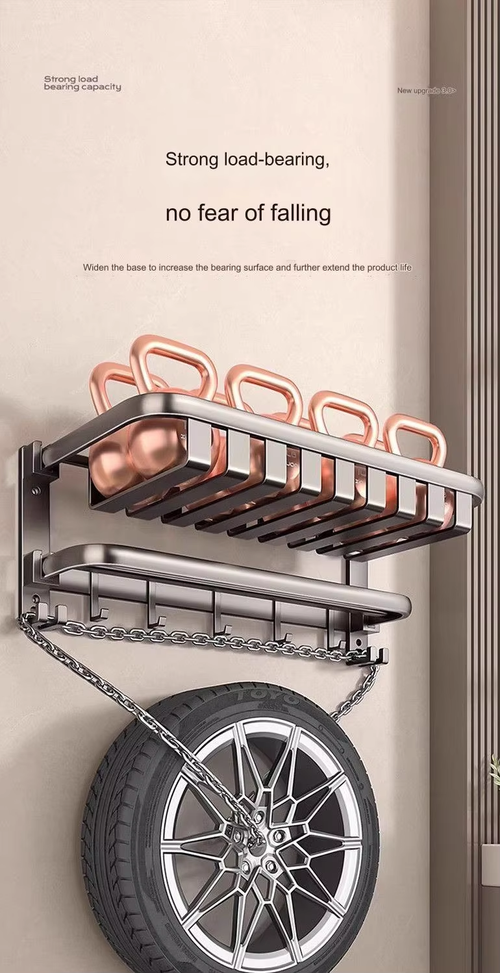 Gunmetal Modern Design Corner Mounted Bathroom Storage Rack No-Drill Integrated Accessory Toilet Restroom Towel Rack