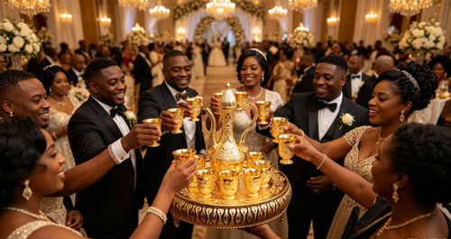 🥂Ghanaian Royal Family's Exclusive Wine Set: Defining Your Extraordinary Life