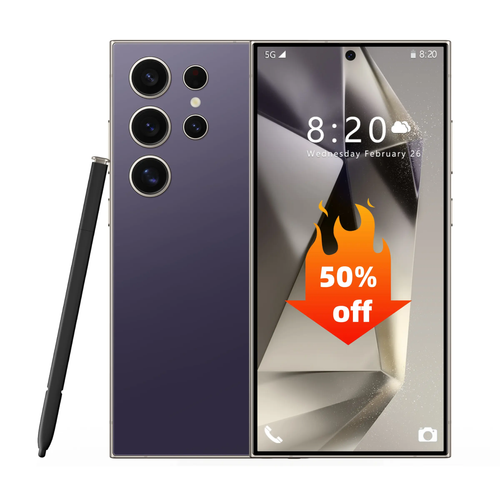 Kuhl S25 Ultra Kuhl 8GB + 128GB 6.8 Brand New Android Smartphone (Dual SIM), 5000mAh, Gold Color (1 YR WRTY)