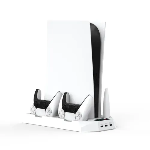 PS5 gaming console multifunctional cooling bracket charging base