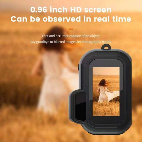 HD Mini Action Camera with 0.96 Inch Screen Kids Children's Fun Digital Video Recorder Outdoor Sports AVI Small Camcorder