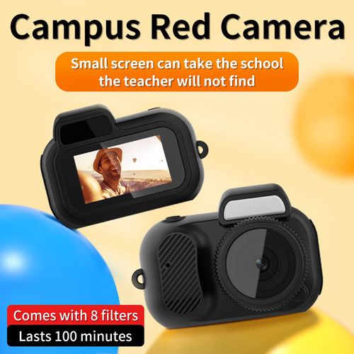 HD Mini Action Camera with 0.96 Inch Screen Kids Children's Fun Digital Video Recorder Outdoor Sports AVI Small Camcorder
