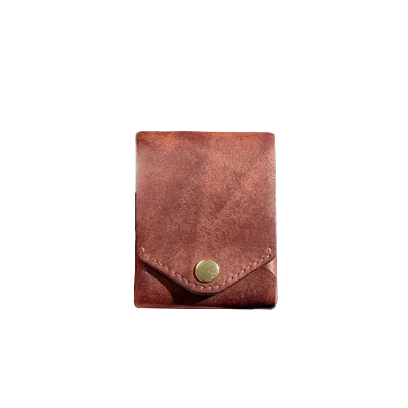 European and American retro wallet men's original design creativity can hold pen card bag gift for men and women
