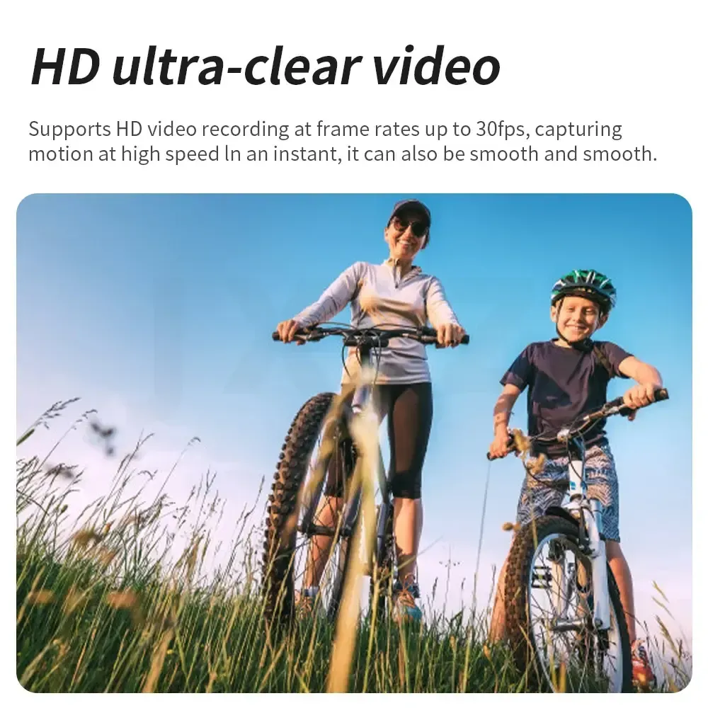 Sports Pocket Action Camera, 270-Degree Rotation Creative Handheld Camera, Outdoor Sports Camera