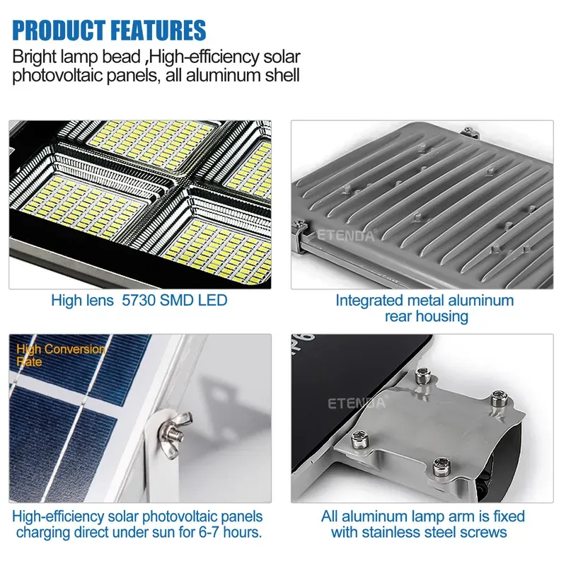 Solar - charged street lights