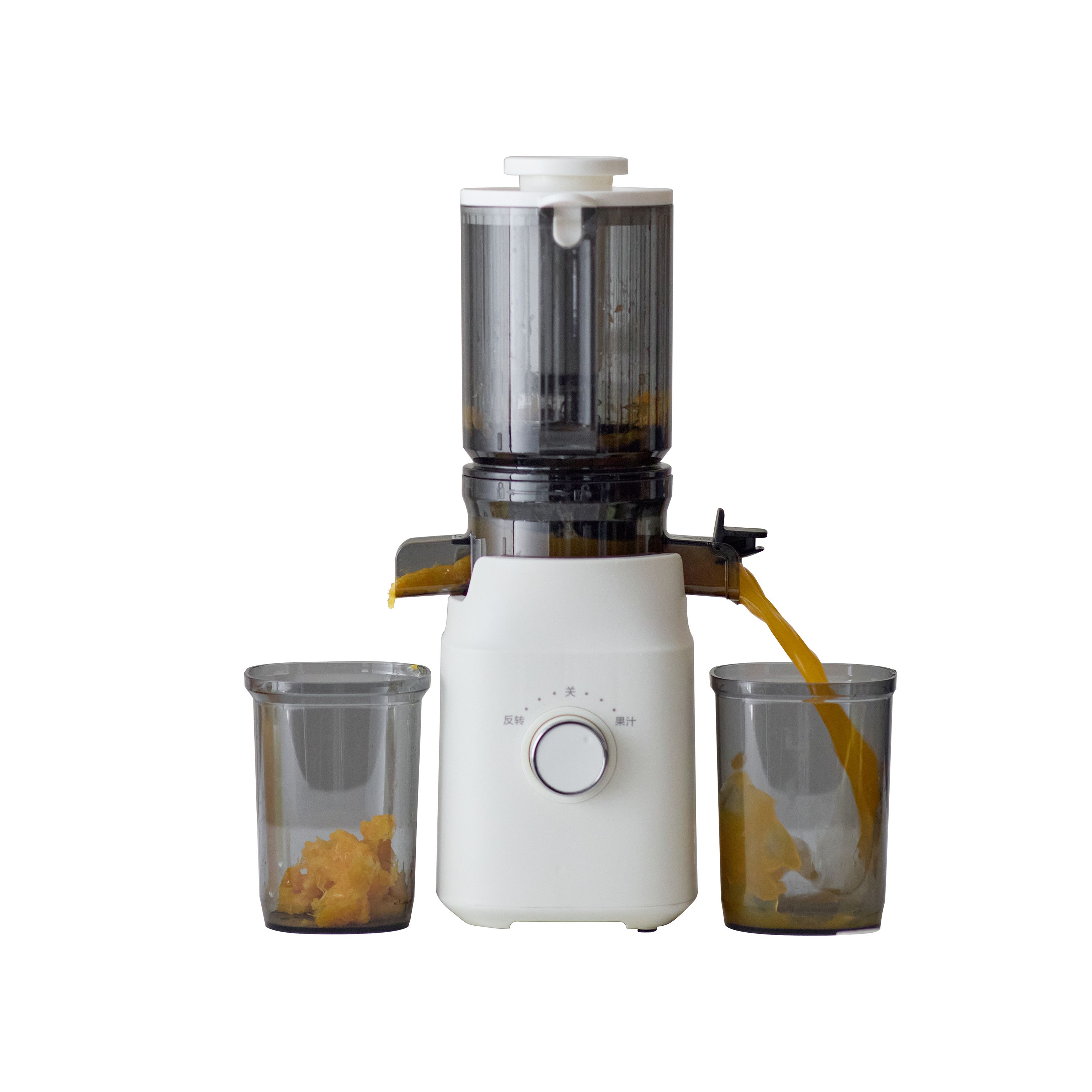 New Professional Citrus Fruit Juice Extractor Big Mouth Vegetable Slow Screw Juicer Cold Press Juicer
