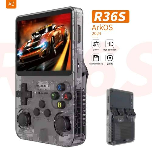 Newest R36s Game Console Retro Handheld 3.5inch Color Screen With 20+ Simulators for Handheld Game Console