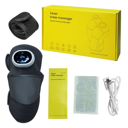 3 in 1 Heated Knee Massager Shoulder Heating Pads Elbow Brace with Vibration Warmers Wrap