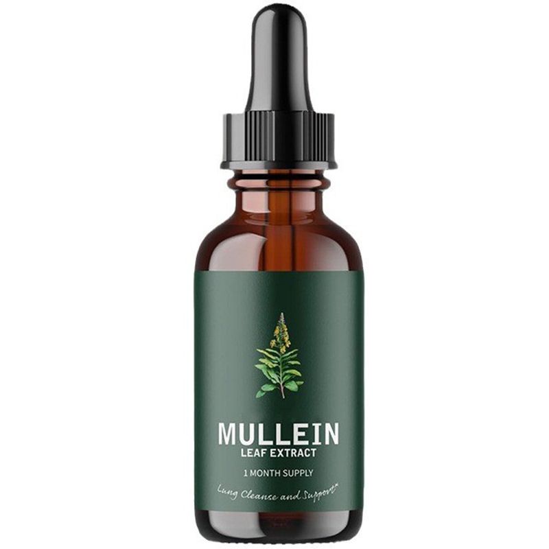 Natural OEM Supplement Mullein Leaf Extract Drops to Support Healthy Breathing Immue Booster