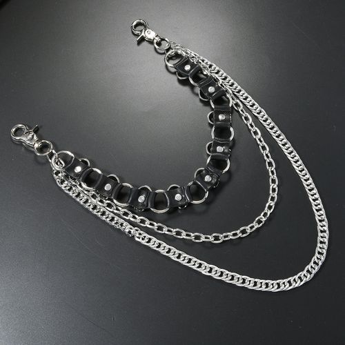 Rock Skull Chain for Pants
