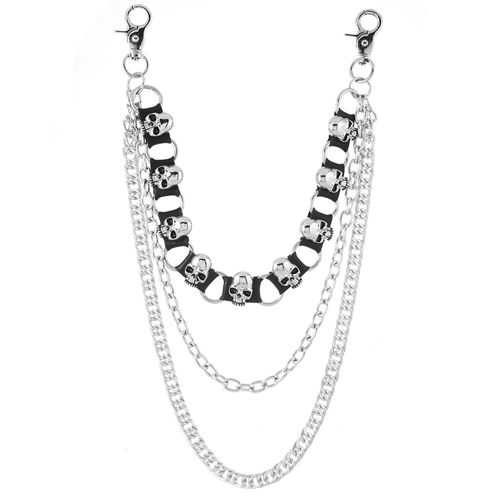 Rock Skull Chain for Pants
