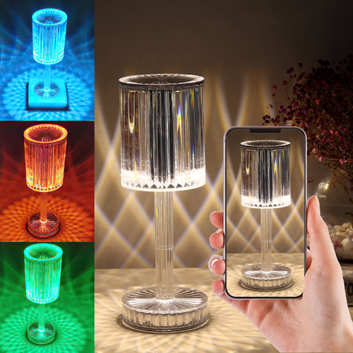 Rechargeable color changing night light