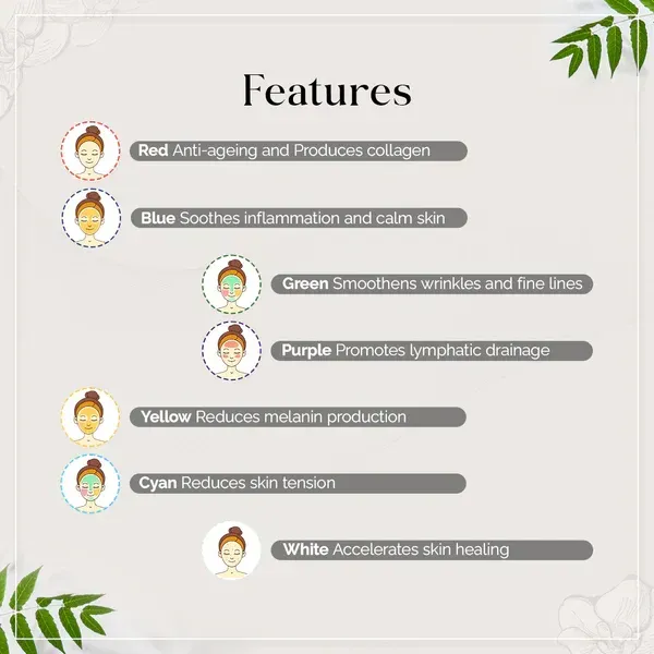 Free shipping + C.O.D 7 Color V-Face Massager 2.0