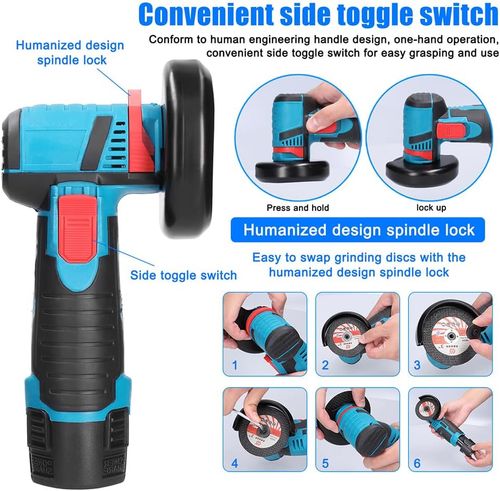 12V Handheld Lithium Battery Cordless Portable Polishing Cutting Machine