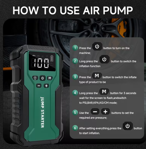 Vehicle-mounted air pump