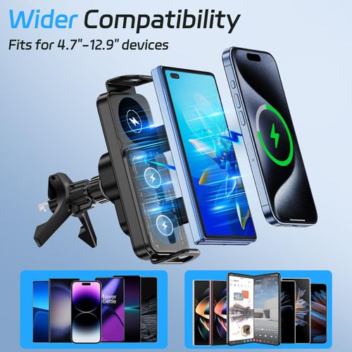 Vehicle Automatic phone holder for car