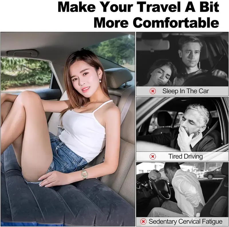 Inflatable car mattress