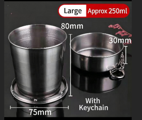 Foldable water cup