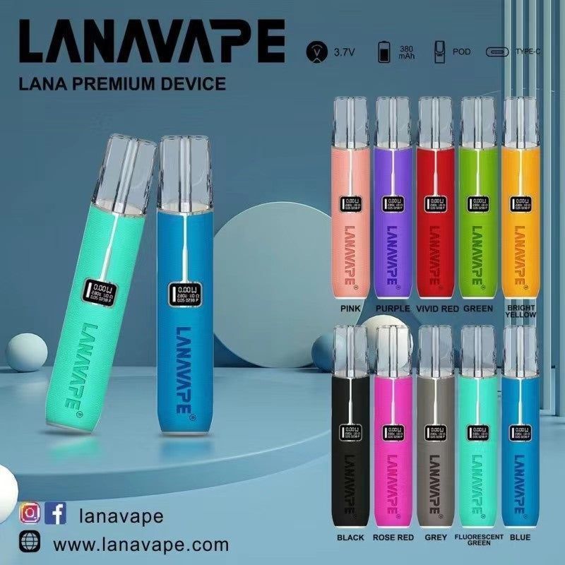 LANA拉娜 一代主機 可調輸出 換彈式主機 8W