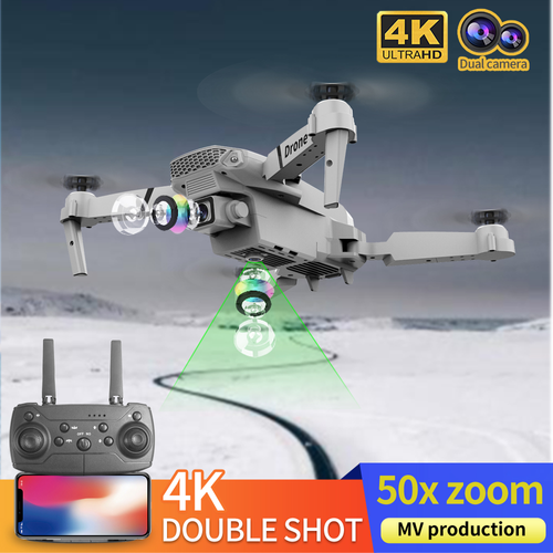 E88 Drone 4K HD Aerial Photography Foldable Quadcopter Remote Control Aircraft