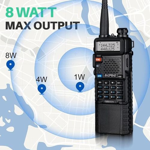 Hey guys Tired of bad signal or dead batteries Grab the BAOFENG UV-5R Two-Way Radio 8W strong signal 3800mAh big battery free earpiece and charger included Perfect for work camping biking Stay connected no hassle Click link below get yours now