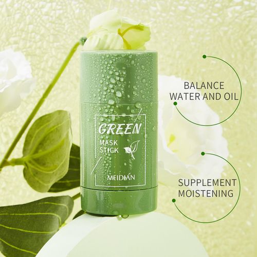 Green Tea Clay Mask: Banish Blackheads, Deep-Clean Pores & Brighten—With Fresh Tea Aroma