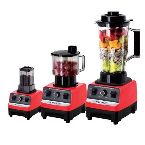 2L Large Capacity Electric Juicer Blender Single Cup Design Stainless Steel Blades for Fresh Fruit and Vegetable Mixing