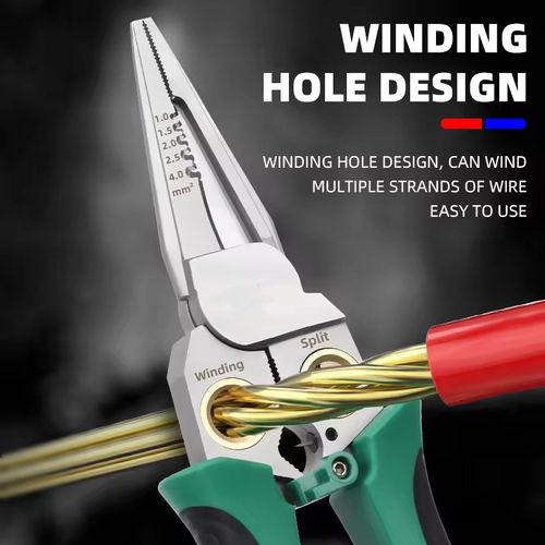 Multitool Pliers with Built-in Electrical Tester
