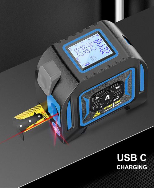3-in-1 Multifunctional Laser Tape Measure