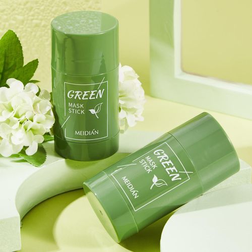 Green Tea Clay Mask: Banish Blackheads, Deep-Clean Pores & Brighten—With Fresh Tea Aroma