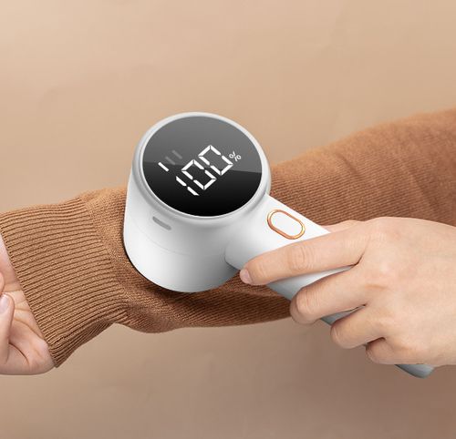 New Modern Electric Lint Remover 3-Speed Adjustable Wireless LED Digital Display Safe Household Smart Appliance