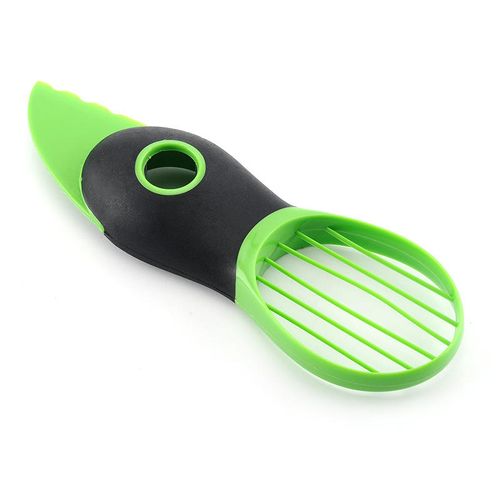 Home and Kitchen Tools: 3-in-1 Multi-functional Cutter for Kiwi, Avocado, and Mango (with Core Remover)