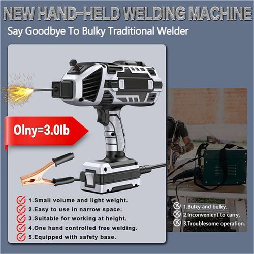 Dual-Voltage Mini Inverter Arc Welder – Portable Handheld for Home