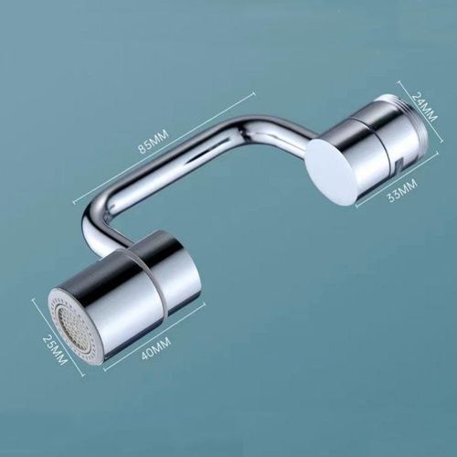 Rust-Free Alloy Swivel Faucet: 360° Rotatable Design