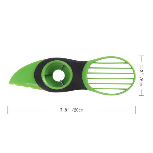 Home and Kitchen Tools: 3-in-1 Multi-functional Cutter for Kiwi, Avocado, and Mango (with Core Remover)
