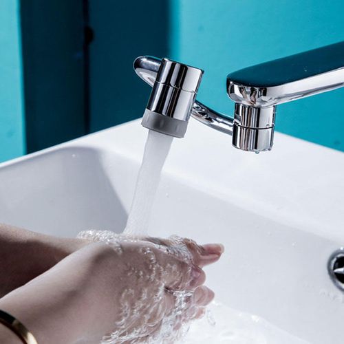 Rust-Free Alloy Swivel Faucet: 360° Rotatable Design