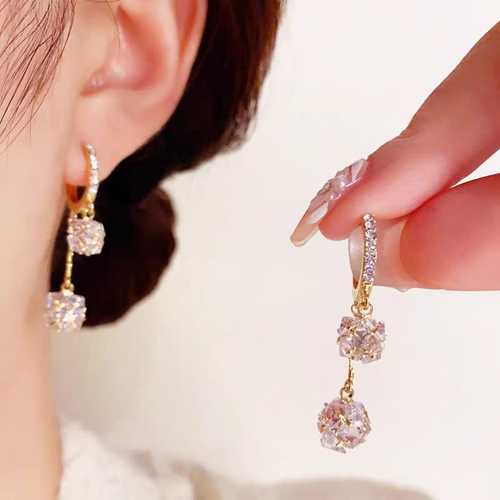 2025 Trendy Light Luxury Zircon Earrings for Women: Elegant, Versatile & Simply Magnificent Ear Cuffs
