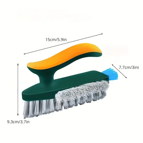 Tyuoikom Scrub Brush Comfort Grip & Flexible Stiff Bristles Heavy Duty for Bathroom Shower Sink Carpet Floor