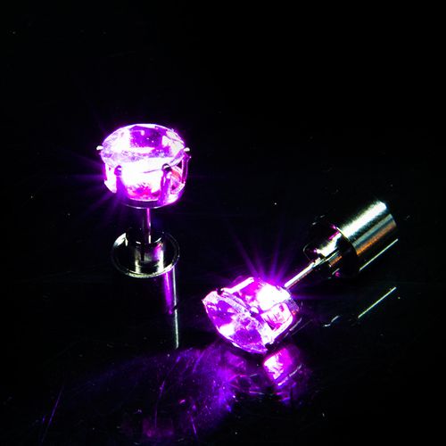 Light up Luminous LED Earrings Glowing in Dark for Party,festival Decoration