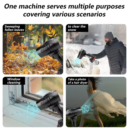 High-power cordless hair dryer
