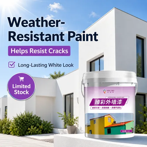 🔥HOT SALE🔥 COD！Latex Paint for Exterior Walls—Waterproof, UV-Resistant, and Color-Fast—Water-Based, Eco-Friendly Exterior Wall Paint—Wall Renovation Paint