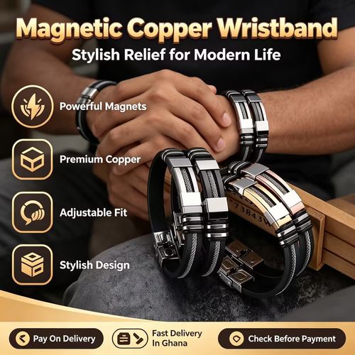 😀Magnetic Copper Wristband