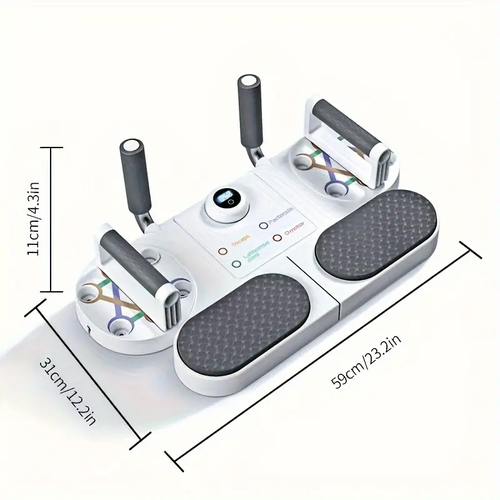 ADKING All-in-One Home Gym System with Multi-Functional Stand, Dip Stand & Timer