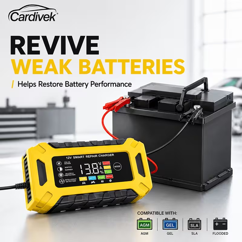 Cardivek 12V 6A Car Battery Charger