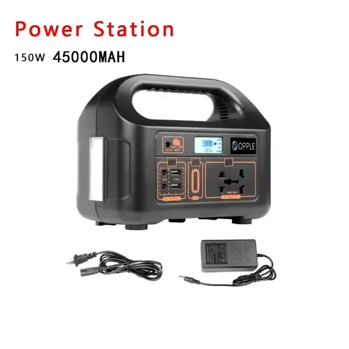 🔥HOT SALE🔥 COD！150W Mini Outdoor Power Station, Energy Storage Power Station, Portable Power Bank, Emergency Charging Power Station, 76.8Wh Portable Handheld Power Bank