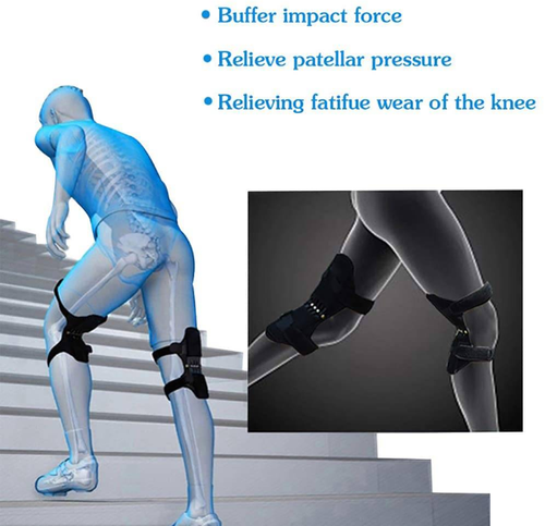 Knee joint booster mountain climbing protection sports elderly support fitness walking climbing stairs patella knee protection gear