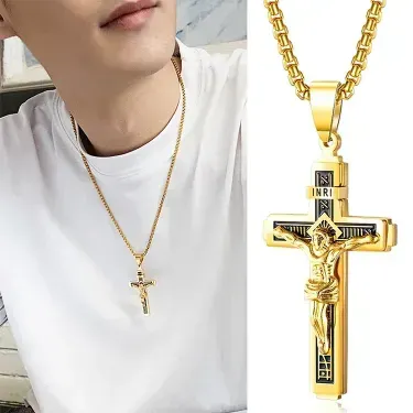 Limited Time Offer - Buy One Get One Free！Vintage Classic Cross Necklace