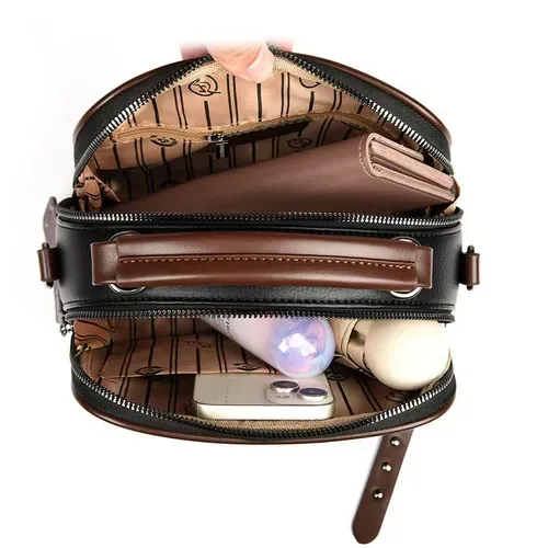 🔥 2025 New Luxury Square Bag for Women – Versatile, Large Capacity and Elegant, to Carry by Hand or Crossbody! 💎👜