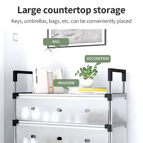 👟 Multi-Tier Dust-Proof Shoe Rack 🌟